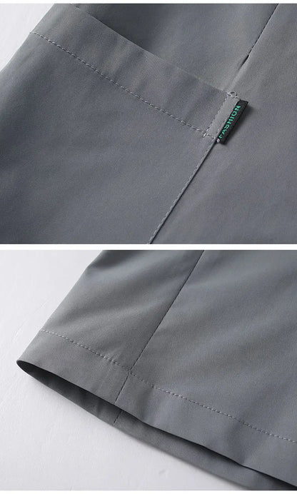 Spring-Summer-Fall Light Style Korean Men's Fashion Stylish, Dashing, Versatile Business Casual Sun Protection Suit