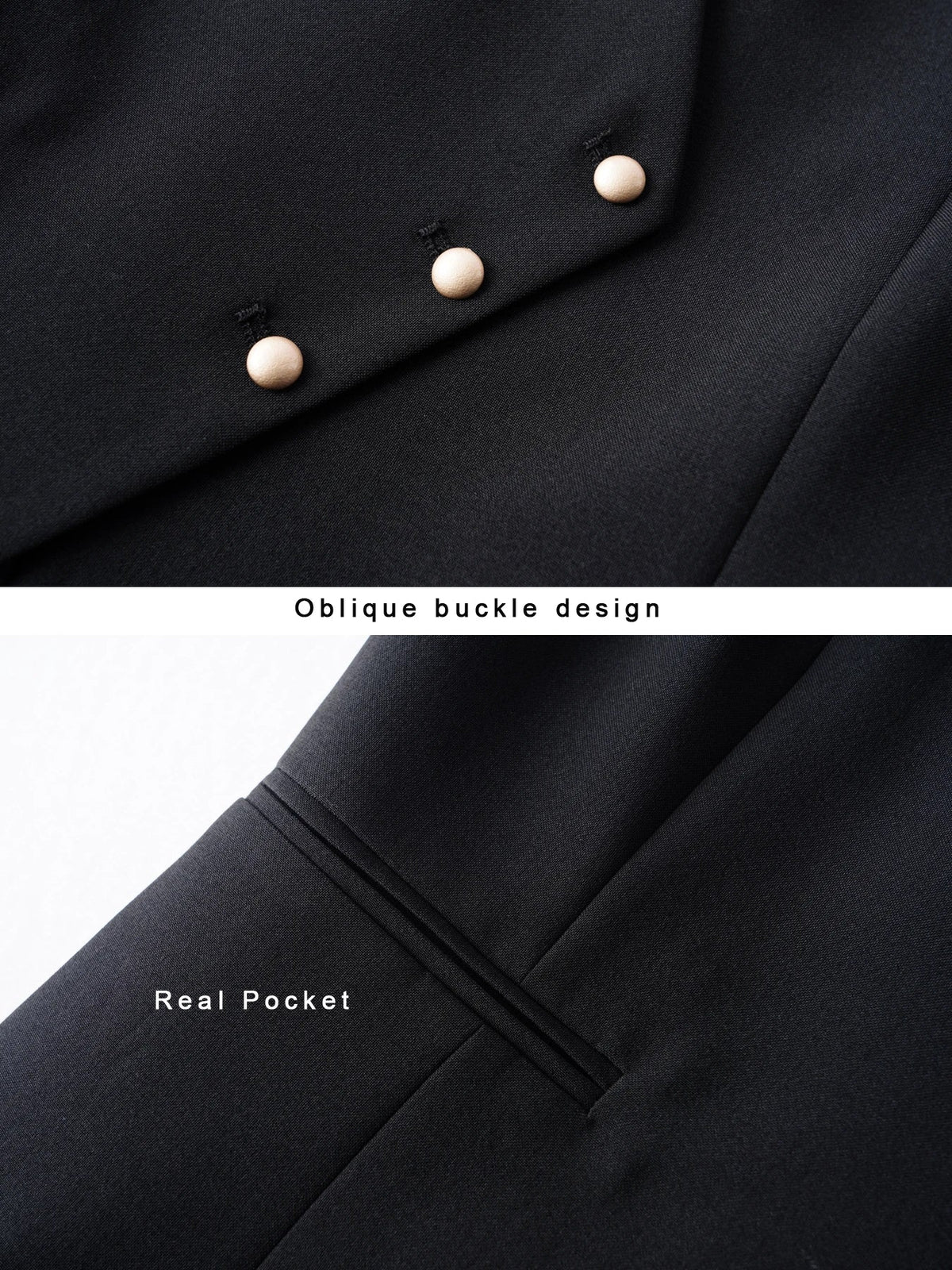 Short V-Neck Suit Vest for Women, Spring and Autumn Slant-Buttoned Top, Perfect for Office Wear and Versatile Vest