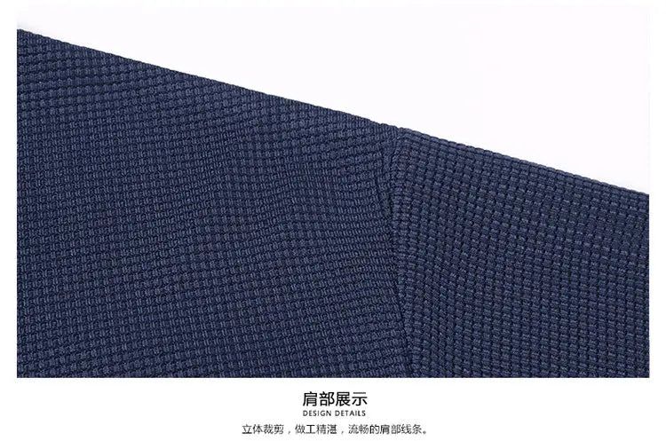 Spring and Summer Solid Color Knitted Cardigan Jacket Sun Protection Clothing Men's Shirt Loose Sleeves Fashionable and Versatil