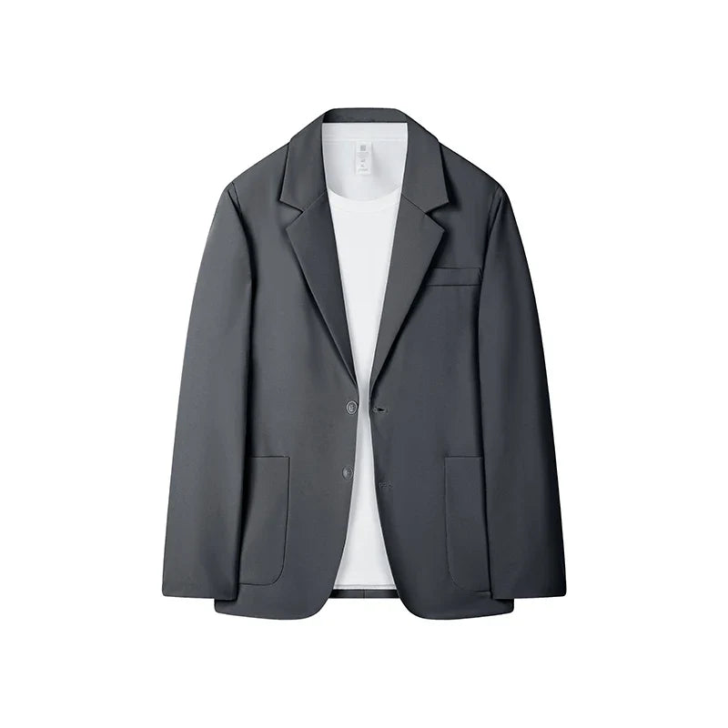Men's spring and autumn Korean-style business versatile suit jacket, Hong Kong-style Instagram cool casual suit jacket, large si