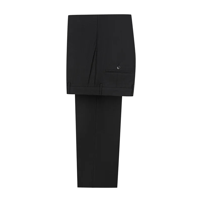 Rhinestone Lapel 3 Piece Suit Set (vest+Blazer+Trousers) Business Formal Casual Suits Wedding Groom Party Stage Men's Suit M-5XL