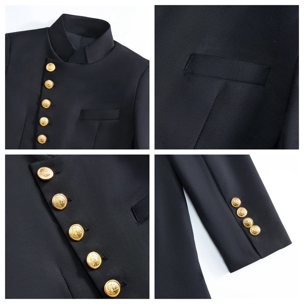 Boys Suit Set 2-Piece Formal Tuxedo for Kids Wedding Party Communion – White, Black & Royal Blue