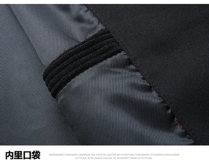 Men's High-Quality Corduroy Jacket Plus Size Lapel Thick Autumn Winter Warm Casual Gown for Older Generations