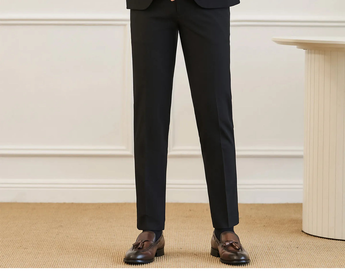 High Quality Elegant Single-Breasted Men Suit Fashion ltalian Style Slim High-end Business Groom Wedding Party Tuxedo 3/2 Pieces