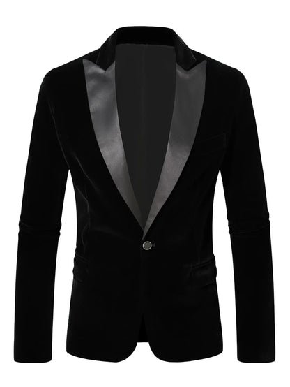 Steampunk Velvet Blazers Jacket for Man Smoking Homme 2025 Luxury Designer Wedding Banquet Groomsmen Formal Dress Men Suit Coats