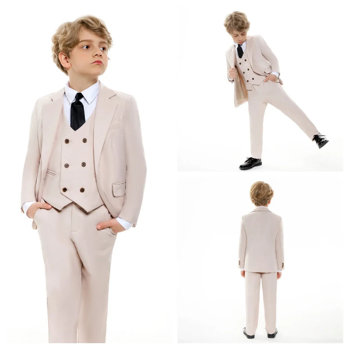 Boys Suit Set for Kids – Formal Tuxedo for Wedding, Party & Special Occasions