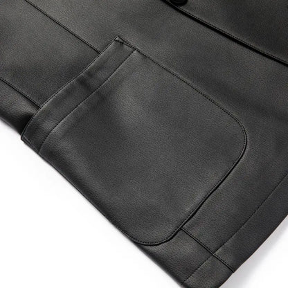 Men's Smart Casual Blazer – Single-Breasted Slim Fit Suit Jacket for Spring & Autumn