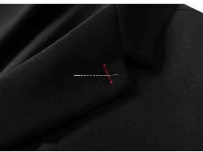 Yamamoto Blazer Japanese Uniform Luxury Man Clothing 2026 Embroidered Metal Buckle Designer Cool Mens Chaquetas Hombre Elegantes