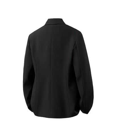 Japanese Uniform Luxury Man Clothing Yamamoto Style Blazer Cool Loose Streetwear Veste Costumes Homme Noir Mens Suits Jacket