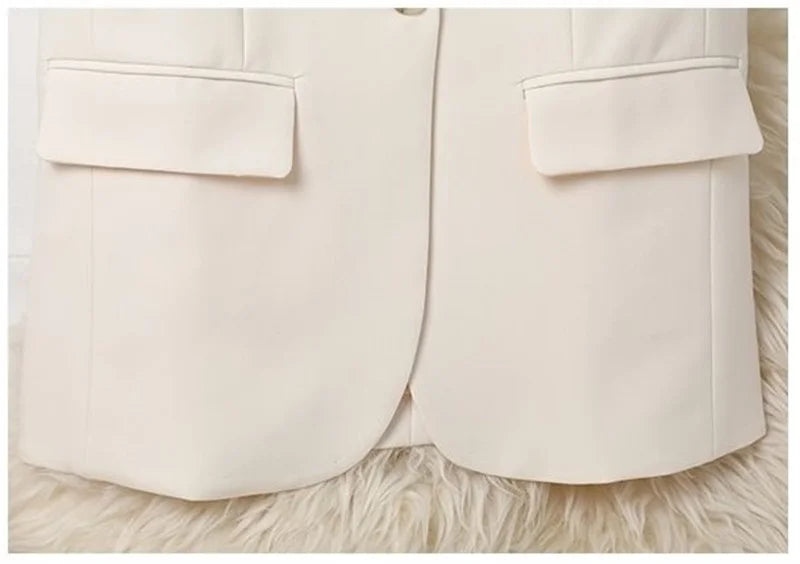 New Fashion Suit Vest Women's Waistcoat Spring Autumn Casual Vests Coats Suit Jacket Sleeveless Women's Blazer Vests Coats