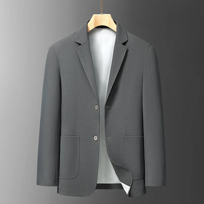 Blazer Outdoor Men's Casual, Fashionable, Sporty, Slimming, Trendy British Style, Versatile Business Gentleman Wedding Blazer