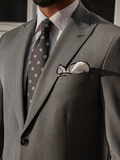 Navy Blue Stripped Suit Set 2 pieces Jacket Pants For Men Business office Outfit Double Breasted Men's Tuxedo Dancing Wear