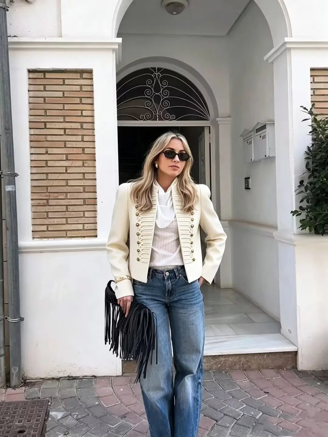 Women's Jackets Autumn 2026 New Fashion Retro Slim Short Elegant Warm Jackets Women's Street Chic Youth Travel Holiday Coats
