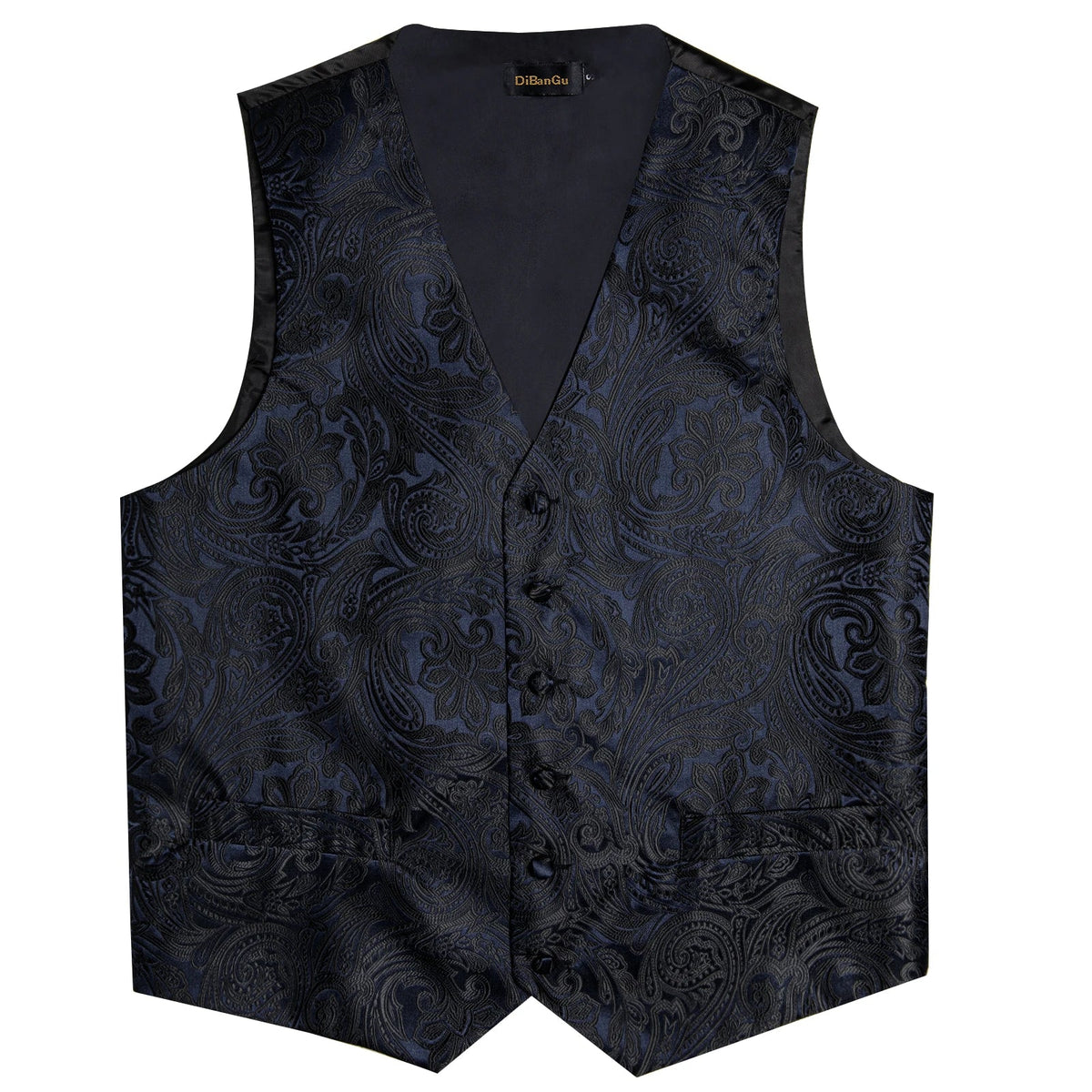 Men's Suit Vest and Tie Set – Single Breasted Waistcoat with Necktie and Pocket Square for Weddings and Business Events