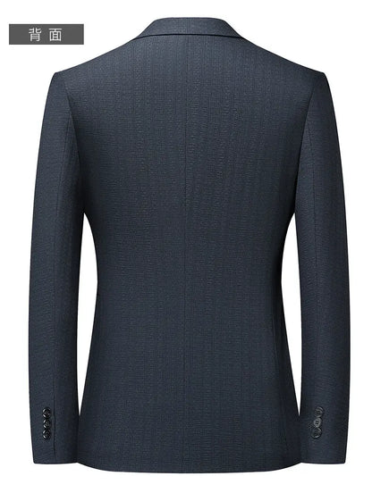 Blazer Men Fashion Gentleman Business Versatile Slimming British Style Solid Colors Hosting Performances Casual Weddings Blazer