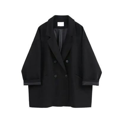 Women's Blazers Over Jacket Dress Brown Female Coats and Jackets Long Clothing Black Outerwear Winter Trend 2025 on Promotion In