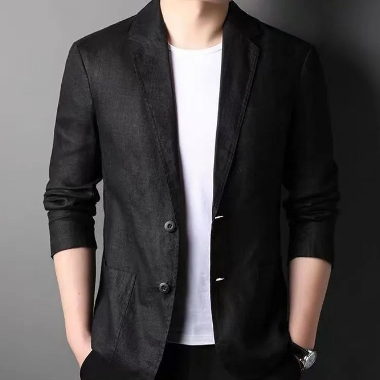Men's Lightweight Business Casual Blazer Spring Summer Sun Protection Jacket