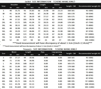 S-8XL Blazer New Men's Fashion Business Solid Color British Style Professional Work Groom Wedding Dress Best Man Blazer Jacket