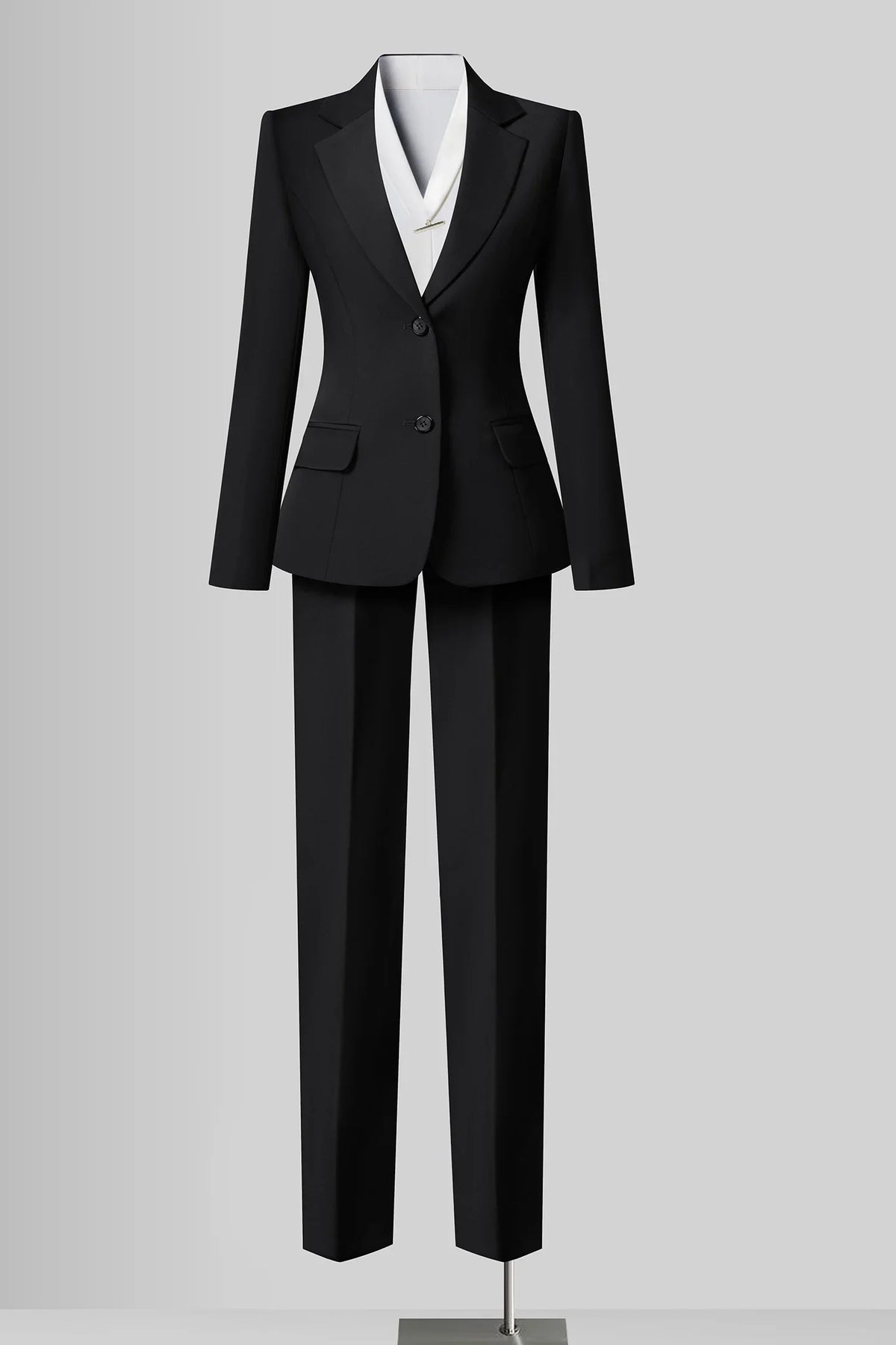 Summer 2026 Fashionable Professional Women's High-Quality Two-Piece Set Pants + blazer Elegant Attractive Business Wear