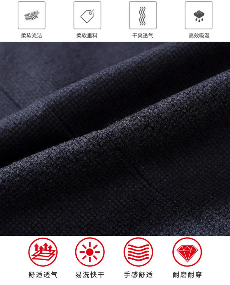 Blazer Autumn and Winter Men's Fashion Business Outdoor Travel Solid Color Wedding Youth Slimming Casual High Formal Wear Blazer