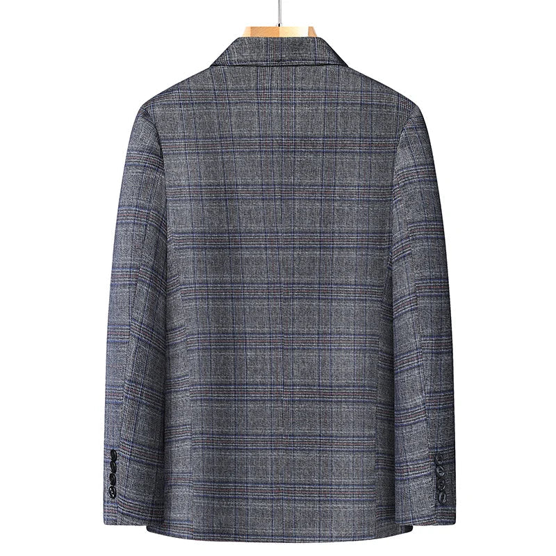 Men's Slim Fit Blazer for Business Casual and Smart Casual Occasions – Spring Autumn Jacket
