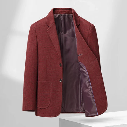 High-quality, fashionable and stylish new autumn and winter casual suits for men, business trendy small suits
