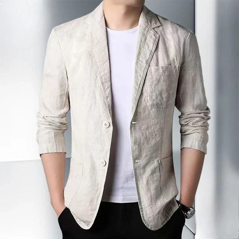 Men's Lightweight Business Casual Blazer Spring Summer Sun Protection Jacket