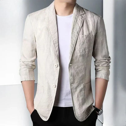 Men's Lightweight Business Casual Blazer Spring Summer Sun Protection Jacket