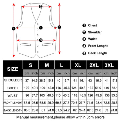 Men's V-Neck Vest 5-Piece Accessory Set – Emerald Grid Pattern for Holiday Balls & Banquets