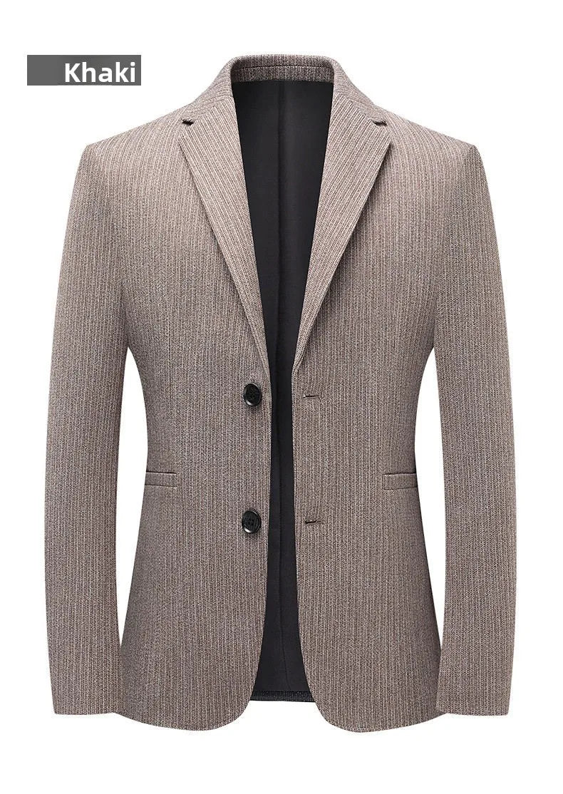 Blazer New Men's Fashionable Outdoor Travel Premium Business Wedding Versatile Host School Fit Casual Korean Version Blazer