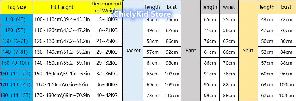 Boys Green Blazers Pants School Uniform Girls Jacket Skirt Shirt Tie Suits Kids Formal Dress Tuxedo Children Student Clothes Set