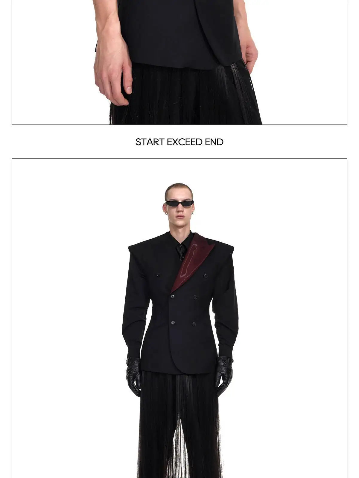 Fashion Original Personalized High Quality Sleeveless Vest Coat Men 2025 New Double Breasted Street Male Waistcoat JY4030