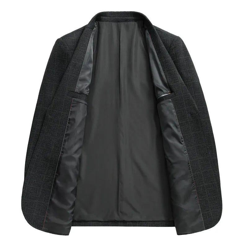Blazer Outdoor Men's Casual, Fashionable, Sporty, Slimming, Trendy British Style, Versatile Business Gentleman Wedding Blazer