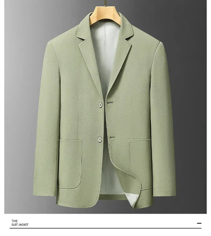 Blazer Outdoor Men's Casual, Fashionable, Sporty, Slimming, Trendy British Style, Versatile Business Gentleman Wedding Blazer
