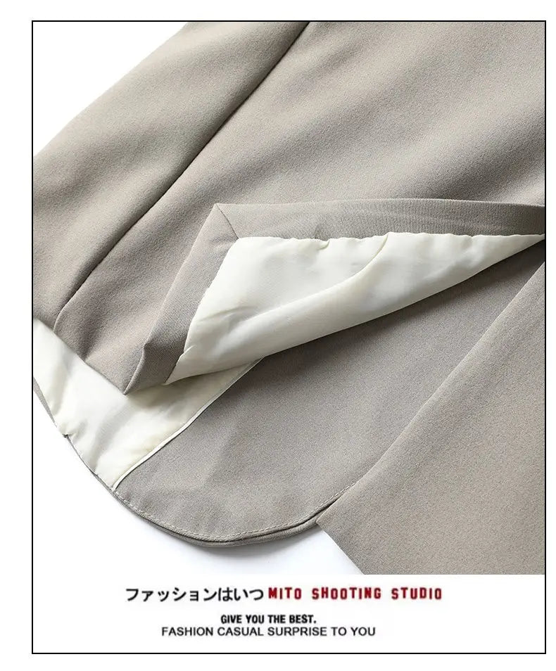 Men's Casual Suit Jacket Korean Style Loose Trendy Single-Breasted Shoulder Spring Autumn Cool Stylish