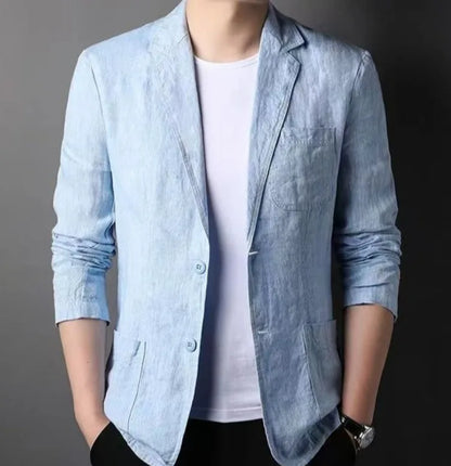 Men's Lightweight Business Casual Blazer Spring Summer Sun Protection Jacket