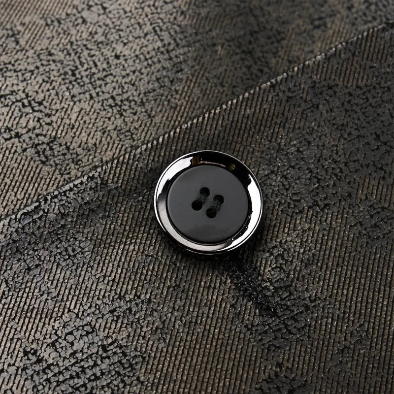 Sheepskin Leather Blazer for Men — Slim Fit Suit Jacket for Smart Casual & Spring Wear