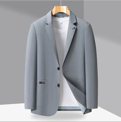 2026 Blazer Lightweight High-end Men's Fashionable Business Outdoor Travel Youthful Wedding Hosting Casual Korean Style Blazer