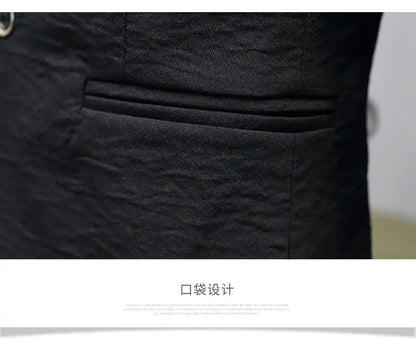 Blazer: Outdoor Fashion, Business-style, Gentleman's Wedding Host, Campus Casual, Relaxed, Korean-style, Youthful Men's Blazer