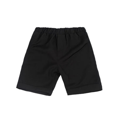 Boys Girls Summer 3Pieces School Uniform With Vest Shorts/Skirt Tie Children's Piano Host Speech Chorus Performance Costume