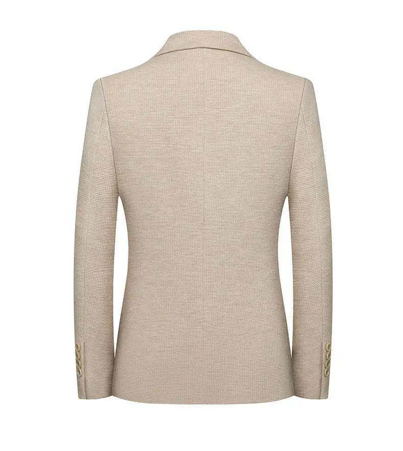 Blazer's New Men's Fashion Outdoor Travel Camping Youth Wedding Versatile, Hosting Campus Slimming Casual Korean Version Blazer