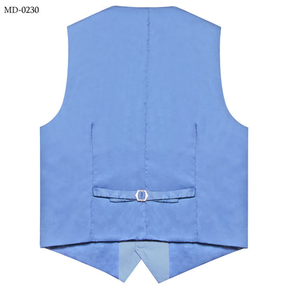 Men's Suit Vest – Solid Formal Waistcoat for Wedding, Party & Business Wear