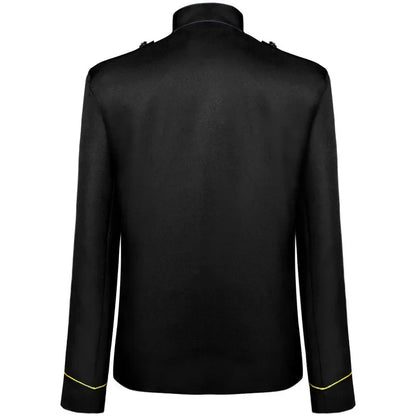 Blazer - Men's Medieval Revival Banquet Formal Wear Studio Wedding Performance Costume Drummer Costume Halloween Fashion Casual