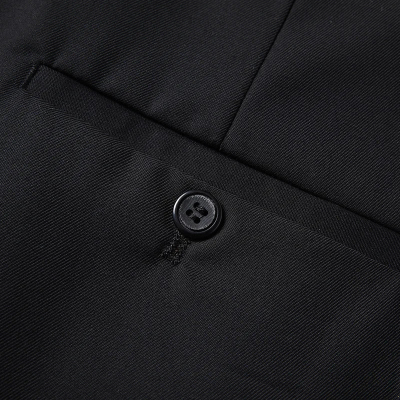 Men's 3-Piece Suit Slim Fit Single Breasted Blazer Vest Pants for Formal and Wedding Occasions