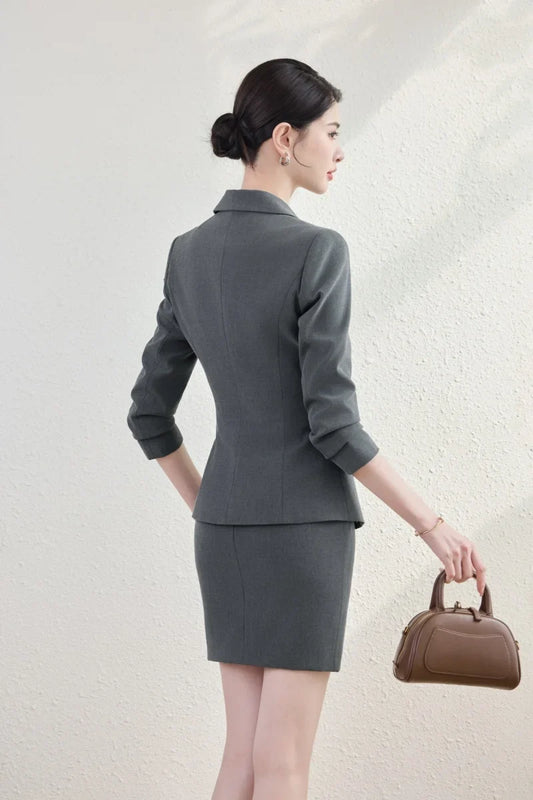Fashionable Professional Women's Clothing Set High-Quality Pants And Suit Jacket Elegant Spring/Summer 2026 New Arrival