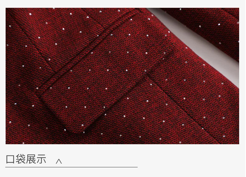Fashion Women Suits 2024 New Autumn Winter Temprament Business Formal Slim Blazer And Flare Pants Office Ladies Work Wear
