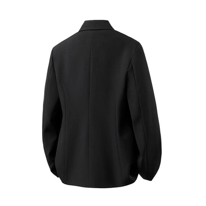 Japanese Uniform Luxury Man Clothing Yamamoto Style Blazer Cool Loose Streetwear Veste Costumes Homme Noir Mens Suits Jacket