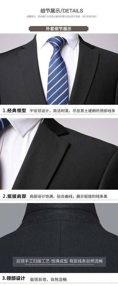 2026 Blazer Men Fashion Gentleman Business Outdoor Korean Version Travel Wedding Trend British Style Is Decorated Body Casual