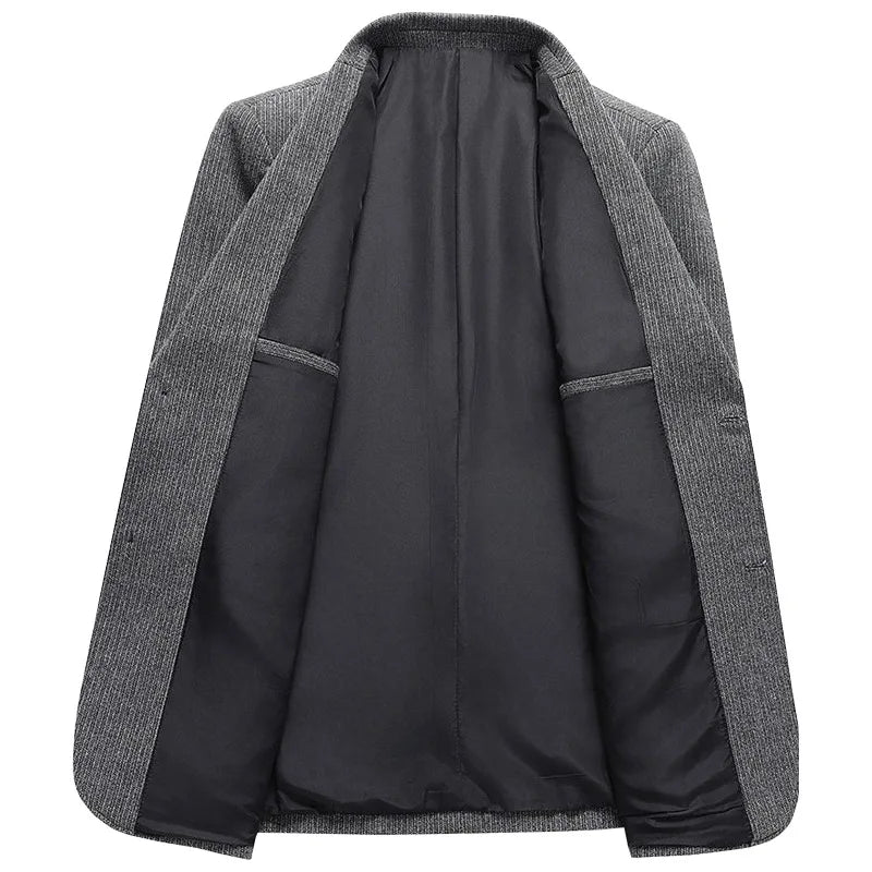 Blazer New Men's Fashionable Outdoor Travel Premium Business Wedding Versatile Host School Fit Casual Korean Version Blazer