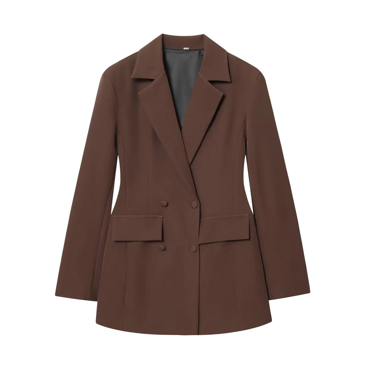 Elegant Women's Office Blazers Spring 2026 New Fashion Slim V-neck Warm Suits Jackets Chic Young Women's Travel Joker Coats